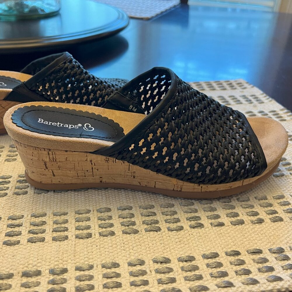Like New BareTraps Wedge Sandals